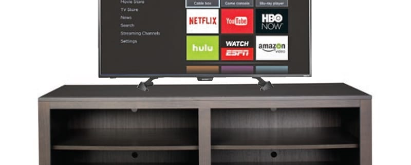 43” Flatscreen TV with Stand